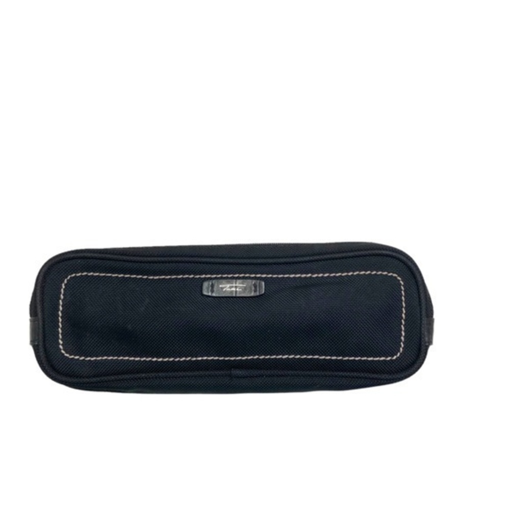 Tumi black long case clutch